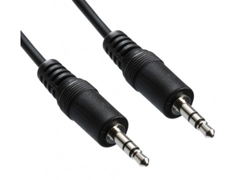 CABLE AUDIO 3.5 a 3.5 1 mts. CABLE 1
