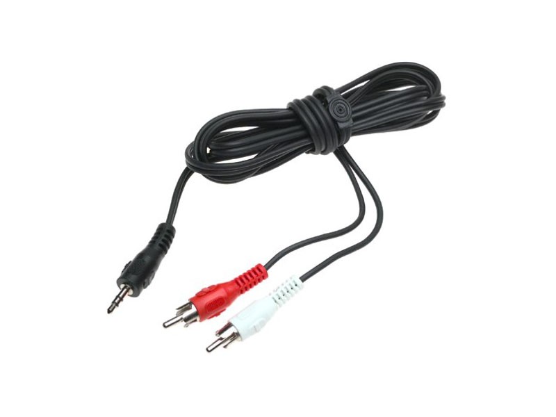 CABLE AUDIO 3.5M  A  2 RCA  1.80 MTS CABLE 5
