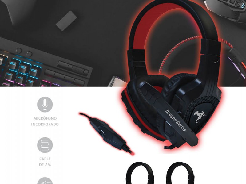 AURICULAR GAMING CHAMP KGA-382 NEGRO