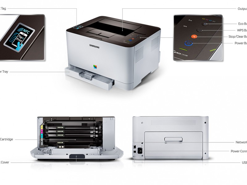 IMPRESORA SAMSUNG C410W